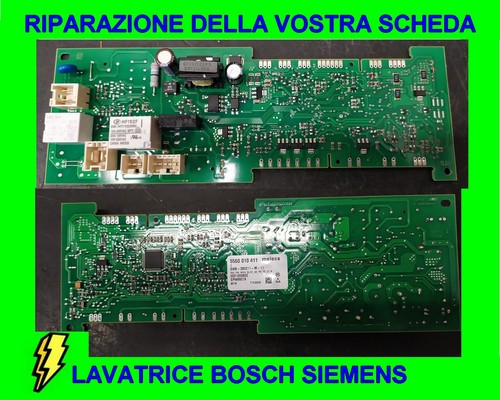 Riparazione scheda lavatrice