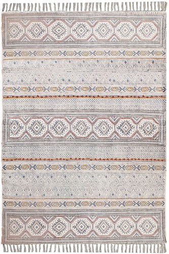Tappeto astratto grigio - astratto,