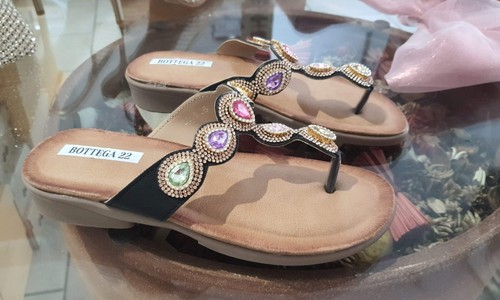 Sandali donna con pietre - sandali,