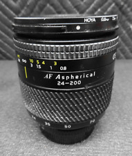 Tokina AT-X 24-200 mm F3.5-5.6 Af-IF per Nikon AF con filtro ultra neutro Hoya