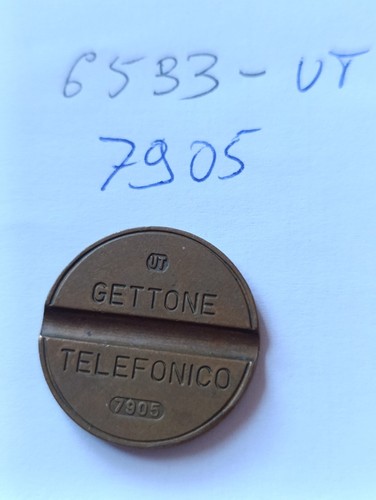 Gettone telefonico 7905 - telefonico, ut