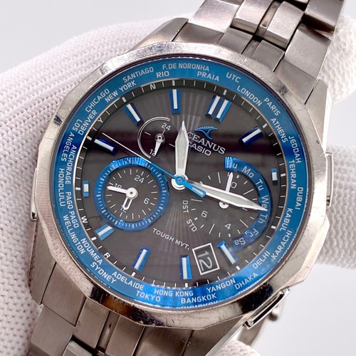 Orologio solare casio oceanus - orologio,