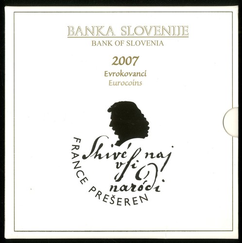 Slovenia set monete 2007 - set, di
