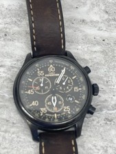 Orologio Cronografo Timex Expedition Field Compass Uomo 43mm Nero - Ha Bisogno di Batteria