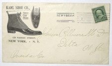 Ad cover for Karl Shoe Co