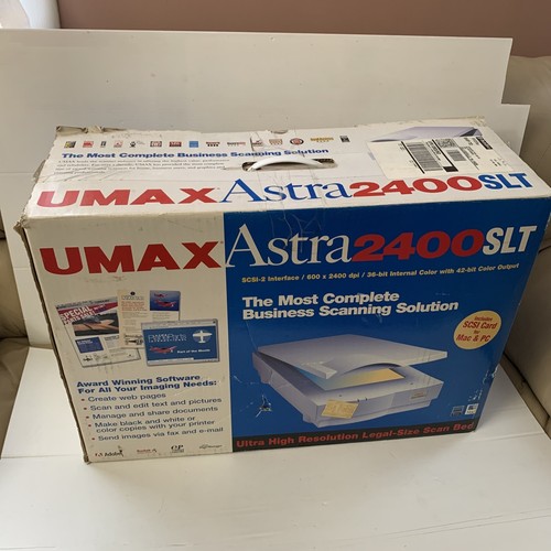 Scanner umax astra 2400slt - scanner,