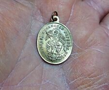 MEDAGLIA VOTIVA SAN MICHELE ARCANGELO E DEMONIO - MADONNA IMMACOLATA Fine '800