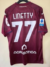 Linetty Match Worn Shirt  Serie A Totino stagione 2024/25