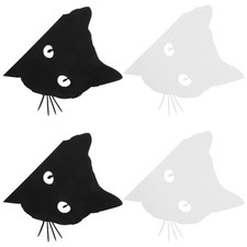  4 Pcs Adesivi Parete Gatti