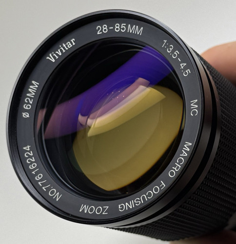 Vivitar 85mm 4 - 28-85mm, mc