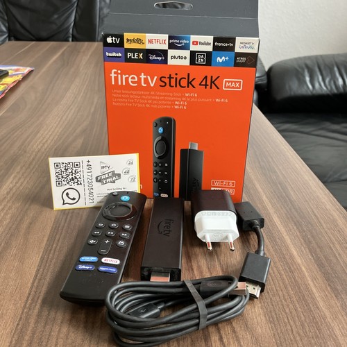 Amazon fire stick max - stick, 4k
