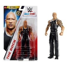 WWE Main Event The Rock Action Figure 17 cm Mattel – Collezione Wrestling