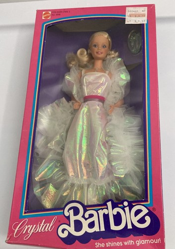 Mattel crystal barbie vintage - barbie,