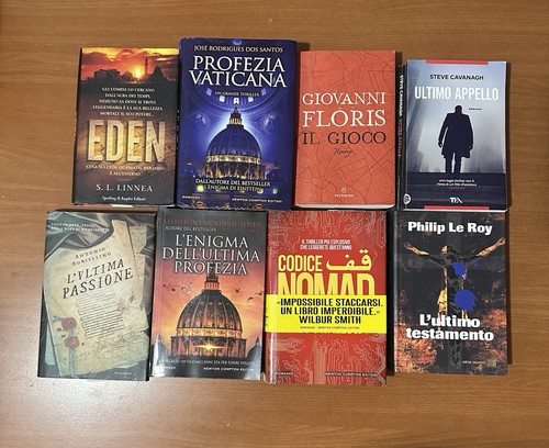 Lotto libri gialli thriller - lotto, e