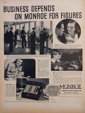 1938 vintage Monroe adding