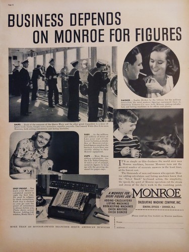 Calcolatrice aggiunta monroe - aggiunta,