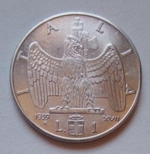 VITTORIO EMANUELE III - 1 Lira