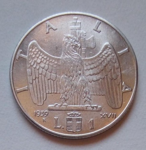 Vittorio emanuele iii 1 lira - iii,