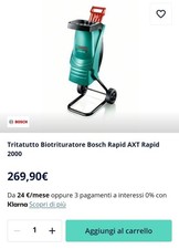 Bio trituratore/Tritatutto