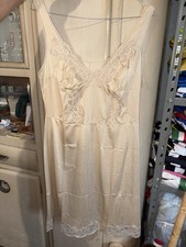 SOTTOVESTE V.C. BOLOGNA VINTAGE VISCOSA INTIMO LINGERIE PIZZO UNDERWEAR