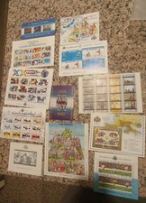 12 Foglietti di Francobolli