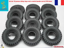LOT DE 12 PNEUS NOIRS  CRANTER