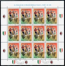 ITALIA 1999 - MINIFOGLIO MILAN CAMPIONE D'ITALIA 1998-1999 USATO