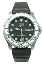 Orologio Vega citizen 3J00-399099 vintage watch quartz diver sub 100 meters 