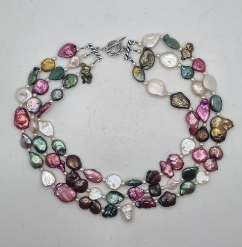 Collana fili di perle - collana,