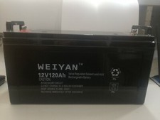 batteria 12 vl 100 120 ah per