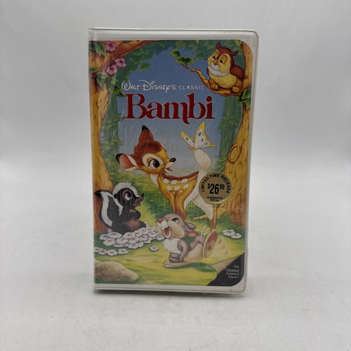 Bambi vhs movie - bambi, original