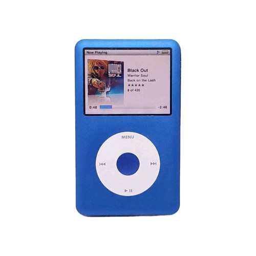 Apple ipod classic blu - apple,