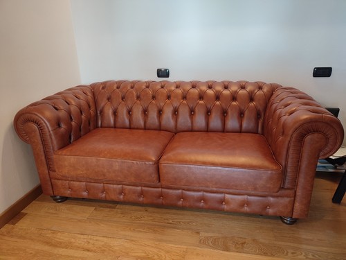 Divano letto chesterfield in - divano,