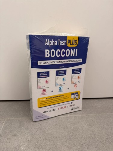 Alpha test plus bocconi - plus,