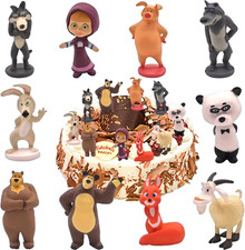 Masha E Orso Cake Topper, 10