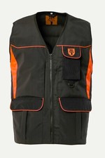 Gilet caccia e pesca in tessuto tecnico con tasce da s a 3xl LV701