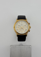 Ebel 1911 Chronograph Unpolish Yellow Gold Case 18KT Calibre Pimero Top
