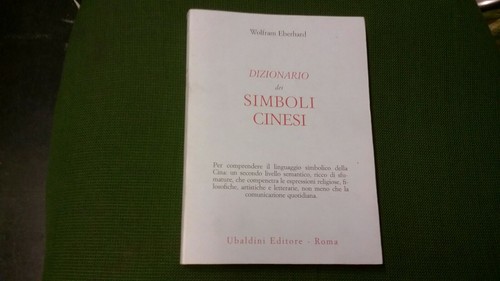 Dizionario dei simboli cinesi - dizionario,