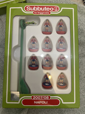 NAPOLI 2007/08 SQUADRA SUBBUTEO LA LEGGENDA FABBRI CALCIO FOOTBALL SOCCER 
