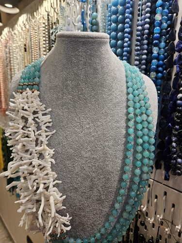 Collana corallo bianco - corallo,