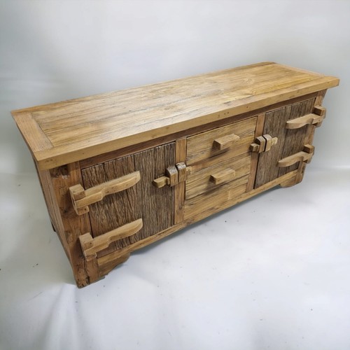 Credenza massello teak - in,