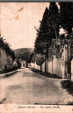 Savona Calice Ligure via Santa Libera F. piccolo  spedita franc. asp.