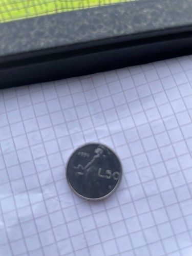Micro moneta lire 1990 - moneta,