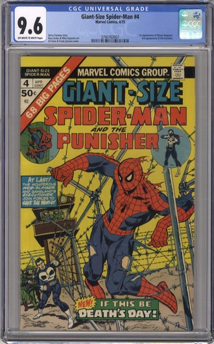 Giant size spider man cgc - -,