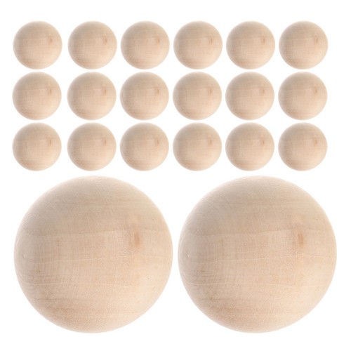 Pcs palline legno per - 25,