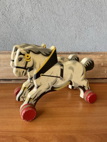 Cavallo giocattolo vintage - , in