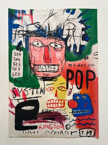 Jean michel basquiat disegno - basquiat,