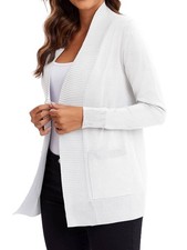 Cardigan donna aperto davanti
