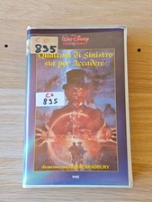QUALCOSA DI SINISTRO STA PER ACCADERE - VHS DISNEY VI 4244 EX NOLEGGIO RARISSIMA