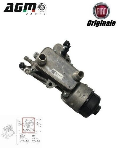 Supporto filtro olio originale - supporto,